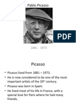 Pablo Picasso: The Influential Spanish Artist Who Pioneered Cubism