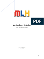 MLH Member Event Guidelines