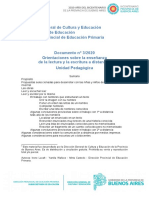 Documento #3 20 Orientaciones Sobre La Enseñanza de La Lectura y La Escritura A Distancia UP DPEP