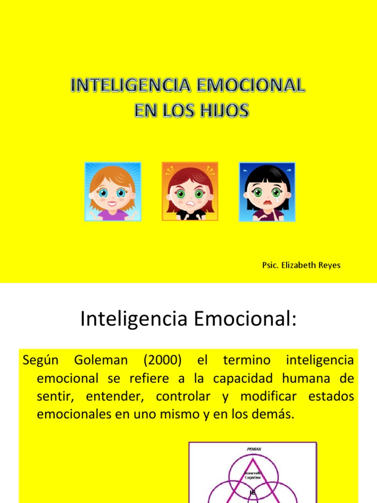Taller de Inteligencia Emocional Infantil | PDF | Inteligencia ...