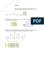 Soal Mekanika Teknik PDF