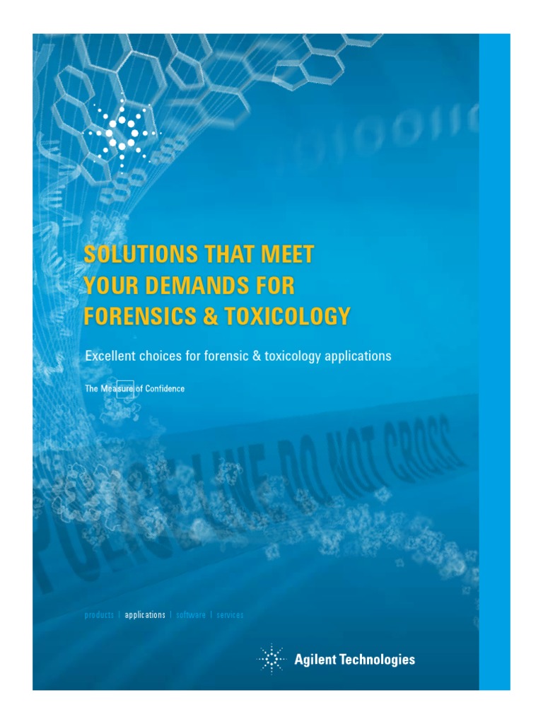 Toxicology Compendium PDF PDF Gas Chromatography High Performance