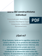 Teoría Del Constructivismo Individual