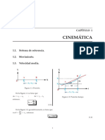 Cinemática: velocidad y movimiento