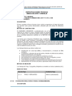 1.10.1.2 Especificaciones Técnicas - Obras de Arte y Drenaje