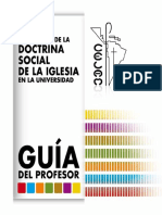 Enseñanza de la Doctrina Social de la Iglesia en la Universidad. Guia del profesor - Celam, 2011.pdf