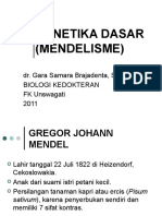 Genetika Dasar (Mendelisme)