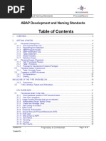 ABAP Coding Standards