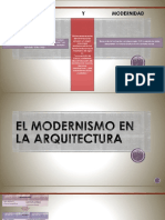 Apuntes Dif - Modernidad Modernismo