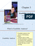 Feasibility Analysis: Bruce R. Barringer R. Duane Ireland