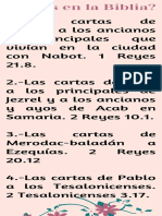 ¿Cartas en La Biblia - PDF