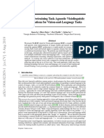 Vilbert: Pretraining Task-Agnostic Visiolinguistic Representations For Vision-And-Language Tasks
