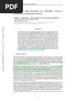 Vl-Bert: P - G V - L R: RE Training OF Eneric Isual Inguistic Epresentations