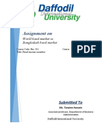 Assignment On: World Bond Market Vs Bangladesh Bond Market