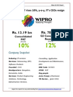 Wipro Technologies Q3 2011 Analysis