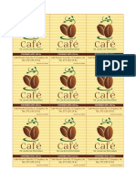 Etiqueta Cafe 250 GRS PDF