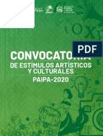 Convocatoria Cultura PDF