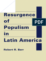 Barr, Robert Rennie - The Resurgence of Populism in Latin America-Lynne Rienner Publishers (2017)