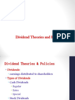 Chapter 07 Dividend Theories and Policies