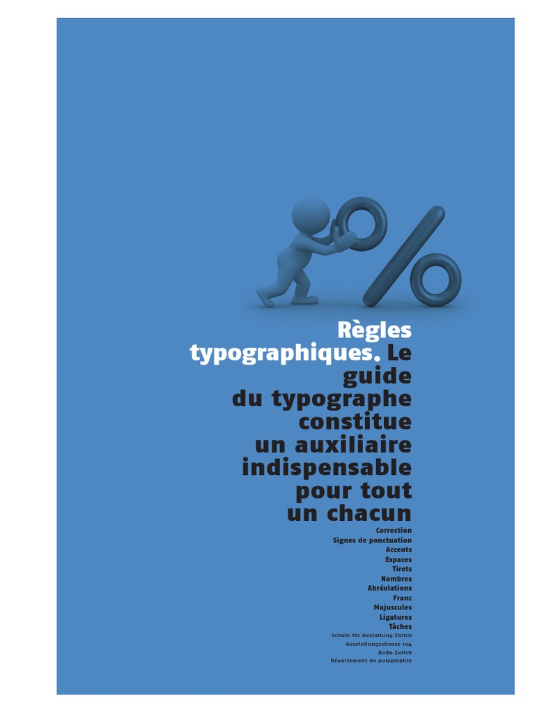 Regles De Typographie _ Normes Écriture – DABBV