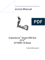 Service Manual: Experience Series 800 Line EFX EFX800-16 Base