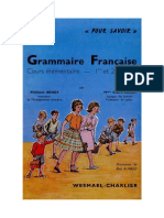 Grammaire Francaise Ce1 Ce2 - 1962
