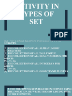 Types of Set