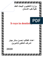 X-Rays in Dentistry