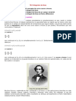 Integrales de línea: conceptos y aplicaciones