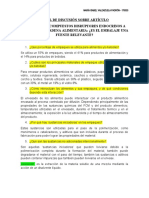 Análisis de la migración de compuestos disruptores endocrinos desde empaques alimentarios