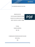 ARTICULO PROPUESTA PROYECTO DE VIDA