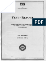 CE Testing Report For Water Pump