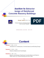 Behavior and Design of Reinforced Concrete Masonry Buildings