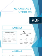 Aminas, Amidas y Nitrilos