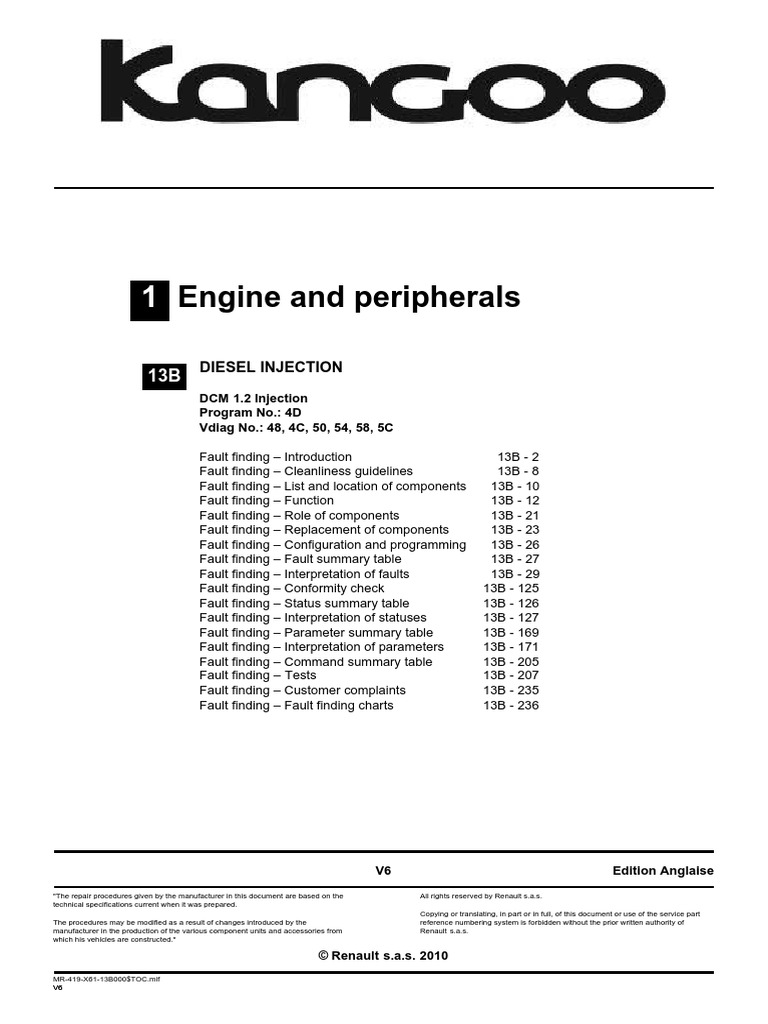 Engine and Peripherals: Diesel Injection | PDF | Fuel Injection ...