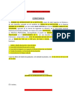 Ejemplo Constancia de Finalización de Práctica