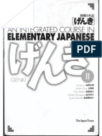 Genki An Integrated Course in Elementary Japanese. 1 Shokyū Nihongo PDF