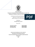 Jurnal Ortodhontic Management in Patients With Cleft Lip and Palate