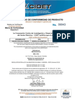 Certificado Retie Tablero Imel
