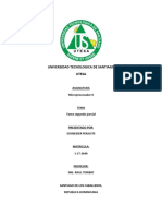 Universidad Tecnologica de Santiago Utesa: Asignatura Microprocesador II