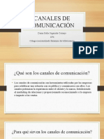 Canales de Comunicación