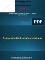 Sesion 12 Responsabilidad Social Universitari A y Empresarial