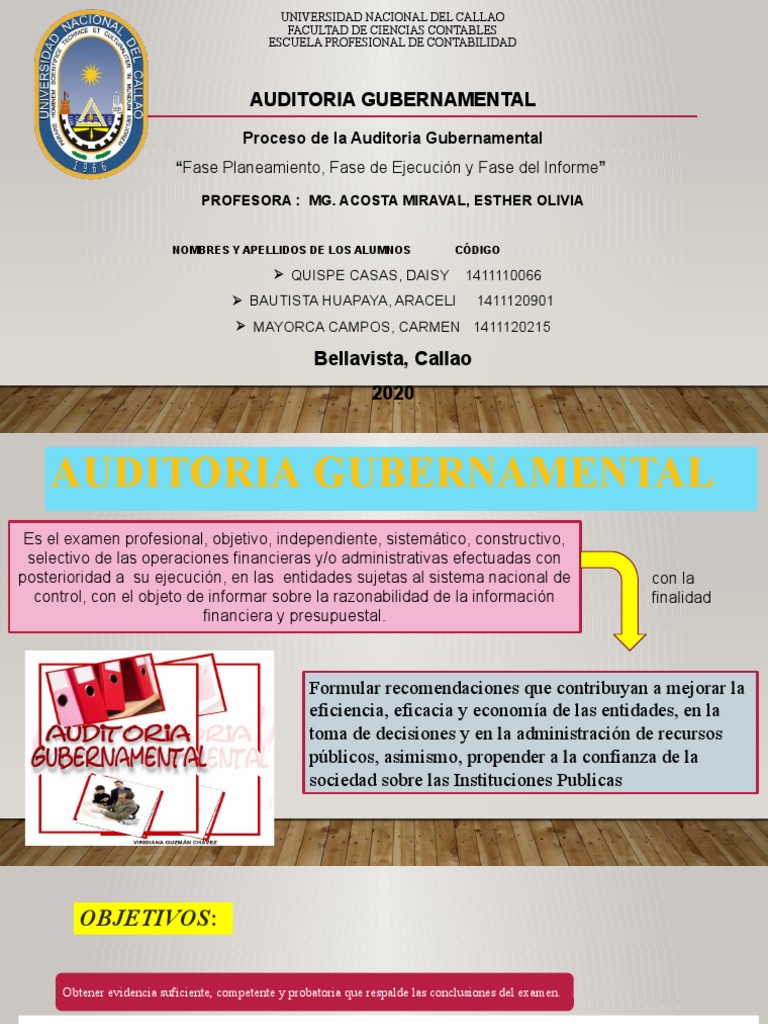 Grupo 10 - Proceso de Auditoria Fases | PDF | Auditoría | Contralor