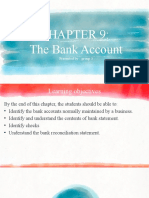 Bank Accounts, Slip, Bank Reconciliation