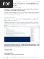 Run Windows 10 Setup Script After Installation To Customize The OS - Ghacks Tech News