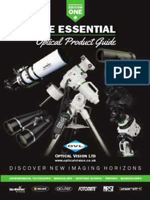 Optical Vision Catalogue 2020 | PDF | Telescope | Optics