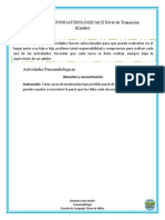 Cuadernillo Fonoaudiologico 5 II Nivel de Transición
