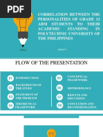 Correlation Between The Personalities of Grade 12 ABM Students TO Their Academic Standing IN Polytechnic University of The Philippines