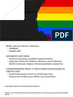 Aspectos da vivência LGBT: avanços e retrocessos