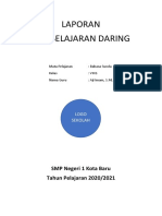 Contoh Cover Laporan Daring Bahasa Sunda PDF